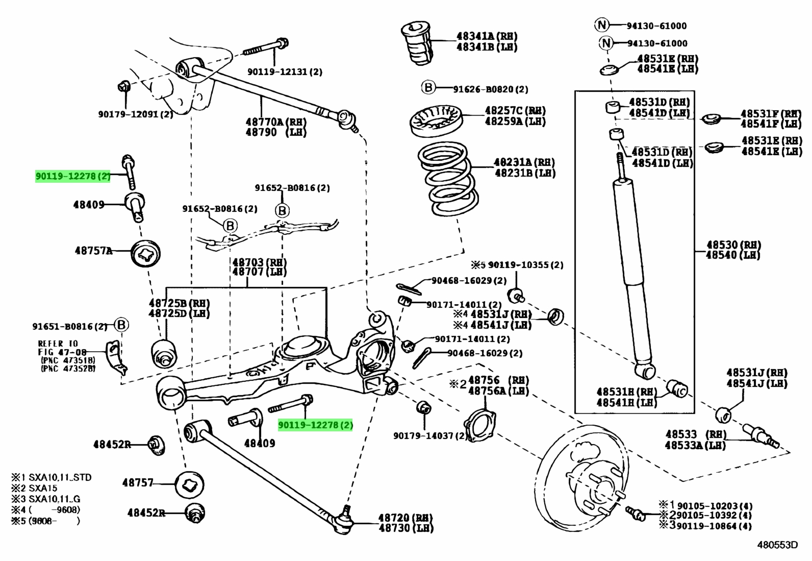 Toyota 90119 12278